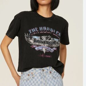 The Kooples Gray Short Sleeve Graphic Tee